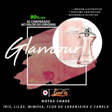 Perfume Similar Gadis 288 Inspirado em Glamour Contratipo